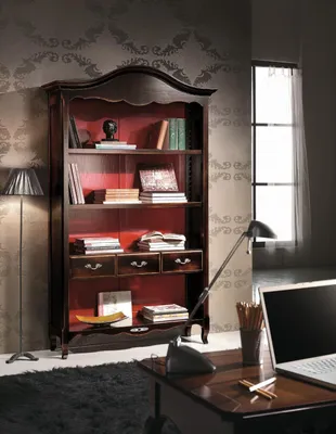 Immagine prodotto di Libreria Vetrina Vetrina classica Libreria in legno Nuovo