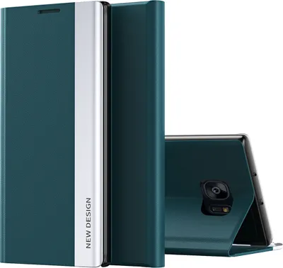 Immagine prodotto di Custodia Galaxy S7 Edge, LaimTop Finto cuoio Magnetic Flip Stand Case per Samsung Galaxy S7 Edge Verde