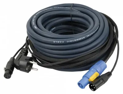 Productafbeelding van FP10 - Schuko/XLR (vrouwelijk) - powerCON/XLR (mannelijk) - Audio/Stroom - 20 meter