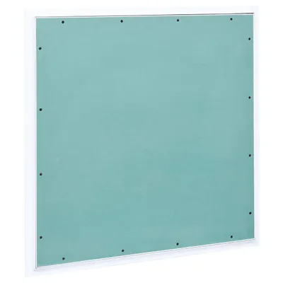 Produktbild von vidaXL Revisionsklappe mit Aluminium-Rahmen und GK-Einlage 600x600 mm