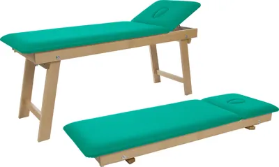 Produktbild von Therapieliege Tiziano Natur Massageliege Massagebank Praxisliege, 65 cm
