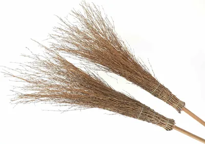 Produktbild von Bambusbesen, Reisigbesen, Stallbesen, Hexenbesen, 5 Stück*