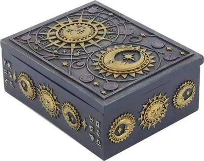 Produktbild von Sonne & Mond Astrologie Box als wunderschönes Deko Accessoire