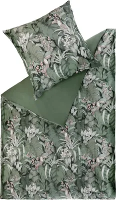 Zdjęcie produktu dla Pościel Schöner Wohnen Toucan Kolor zielony Rozmiar 155x220+80x80