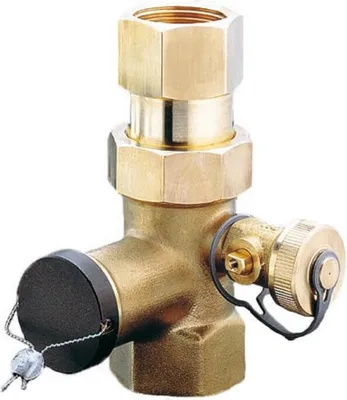 Produktbild von Oventrop Kappenventil Expa-Con PN 10, Messing DN 32, Rp 1 1/4"