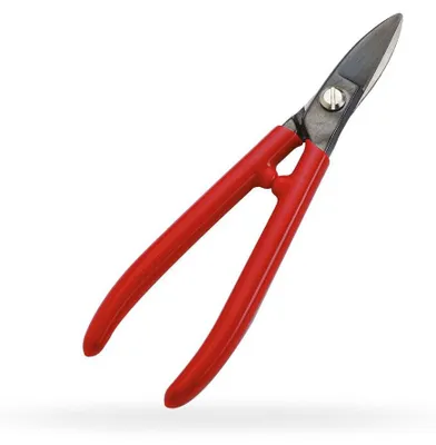 Productafbeelding van PREMAX goudsmeden schaar met isolerend handvat - OPTIMA lijn - Specifieke toepassingen - CLASSICA collectie. 87044, koolstofstaal C50, 18 cm - 7