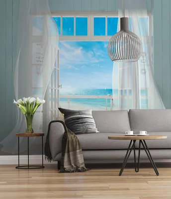 Produktbild von Komar Digitaldruck Vliestapete "Malibu" 300 x 250 cm, bunt, 956-DV3