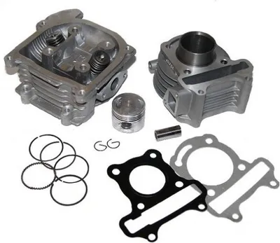 Produktbild von 50 CCM Zylinder KIT Kopf Set KOMPLETT für KREIDLER Galactica City 4 TAKT Zylinderkit Zylinderkit