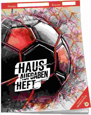 Produktbild von Trötsch Hausaufgabenheft Grundschule Fußball