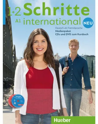 Produktbild von 5 Audio-CDs und 1 DVD zum Kursbuch. Medienpaket