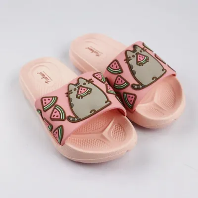 Produktbild von Pusheen The Cat 3D Optik Kinder Sandalen – Beige / 27/28