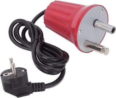 Image de Moteur électrique pour barbecue 250 V, rouge