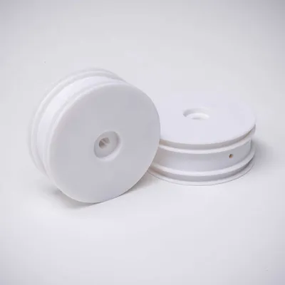Produktbild von Losi Front Wheel, White (2): Mini-B