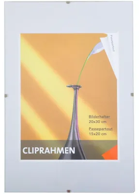 Produktbild von Rahmenlos Bilderhalter Bilderrahmen 20x30 cm