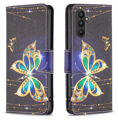 Produktbild von Für Samsung Galaxy A25 5G Kunst-Leder Book Handy Tasche Motiv 5 Hülle Etuis Schutz