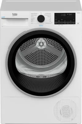 Produktbild von Beko B7T89209, Freistehend, Frontlader, Wärmepumpe, Weiß, 9 kg, A