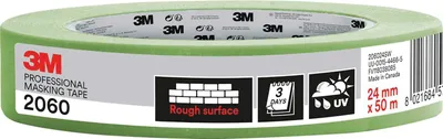 Zdjęcie produktu dla 3M PT206024 3M 2060 Malerband grün 24,0 mm x 50,0 m 1 Rolle