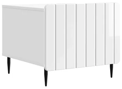Obrázek produktu pro Konferenční stolek Bílá s vysokým leskem 49 x 50 x 42 cm