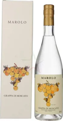 Immagine prodotto di Marolo Grappa di MOSCATO 42 % 0,70 lt.