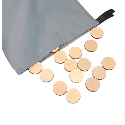 Produktbild von EDUPLAY 120860 DIY Holzchips, 30-teilig (1 Set)