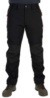 Produktbild von Fox Rage Pro Series Soft Shell Trousers Herren (Grey/Chili Red) Größe L