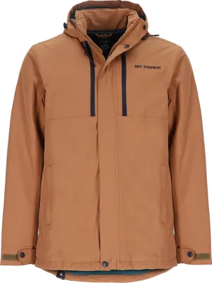 Produktbild von Dry Fashion Herren Funktionsjacke Grönland - Parka Mandelbraun, Größe XL