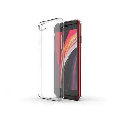 Produktbild von Schutzhülle für Apple iPhone SE 2. Generation Handy Hülle Transparent Slim Cover Smartphone Case