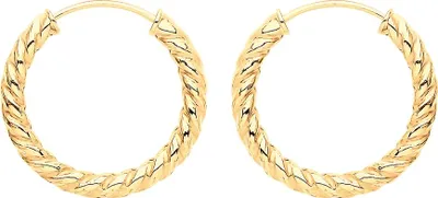 Produktbild von 9 Karat (375) Gold Damen - Schlafer / Sleeper Ohrringe - 13mm*2mm; TRS34888