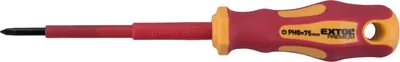 Obrázok produktu pre skrutkovač pre elektrikárov, PH0x75mm, VDE, CrV