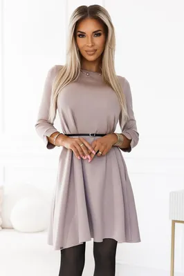 Produktbild von Numoco Minikleid für Frauen Watihana beige L/XL
