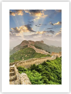 Produktbild von Poster - Poster ohne Rahmen - Wand Berg asiatisch china - 30x40 cm - Wand Bild - Wanddeko - Wandbilder - Kunstposter - Wandposter - Bilder - Kunstdruck - Wanddekoration - Wandbild - P2XPA30x40-3069