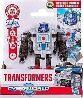 Produktbild von Transformers CYBERWORLD Energon Surge Optimus Primal Cyber Changers, 6 Jahr(e)