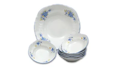 Produktbild von Thun 1794 Bernadotte, kompótová súprava, nezabudky, porcelán Thun
