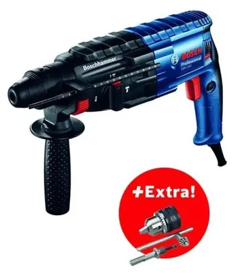 Immagine prodotto di BOSCH GBH 240 trapano a percussione professionale con mandrino e chiave, valigetta 0.611.272.104