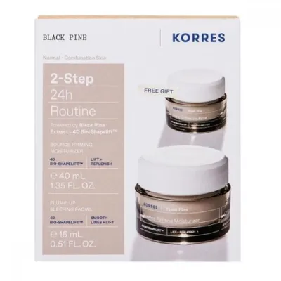 Produktbild von Korres Black Pine 4D Firming Lifting Day Cream Normal Combination Skin 40ml