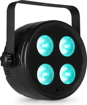 Image de Fuzzix PLF20, réflecteur PAR Disko, noir, IP20, LED, LED, 4 lampes