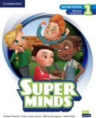Immagine prodotto di Super Minds Livello 1, quaderno di esercizi con pacchetto digitale, versione inglese britannica