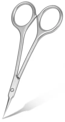 Produktbild von Nagelhautschere Edelstahl Rostfrei Gebogene Schnittfläche Zweite Generation Sandstrahlen