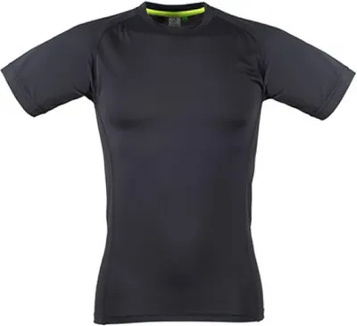 Produktbild von Tombo TL515 | Herren Slim Fit T-Shirt - Farbe: Black/Black - Größe: S