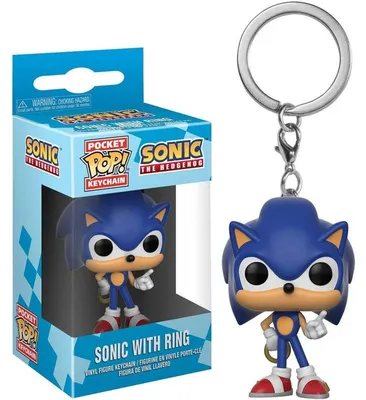Zdjęcie produktu dla Funko POP Keychain Sonic Sonic with Ring Brelok Figurka Kolekcjonerska