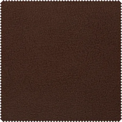 Produktbild von Fleece-Stoff "Antipeeling", Uni, 145 cm breit, Meterware Braun