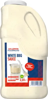 Zdjęcie produktu dla Salomon White BBQ Sauce Wegański kremowy sos barbecue nieschłodzony 2000ml