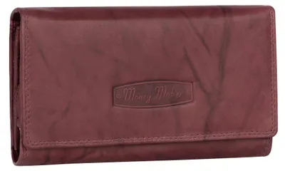 Produktbild von Money Maker RFID Damen Geldbörse Portemonnaie Portmonee Damenbörse Bordeaux (12132)