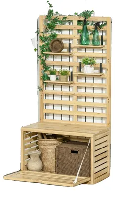 Obrázok produktu pre Záhradný úložný box, vodotesný, odolná konštrukcia, khaki
