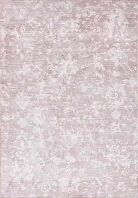 Obrázek produktu pro BELIANI Koberec béžová látka 160 x 230 cm moderní jednobarevný chodba pro podlahové vytápění protiskluzová spodní strana