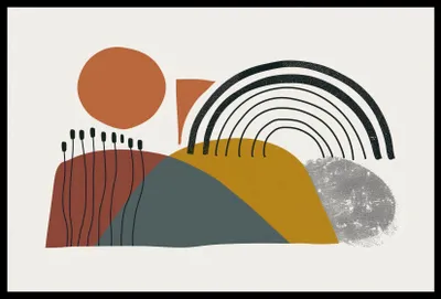 Produktbild von Plakat 60x40cm Sonnenecke