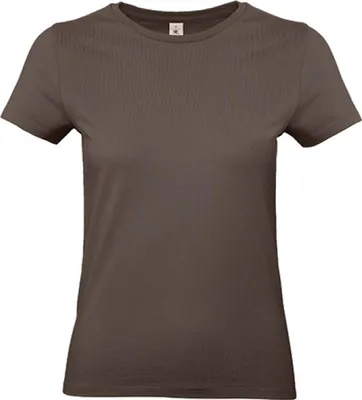 Produktbild von B&C TW04T | Damen T-Shirt / 100 E190 - Farbe: Brown - Größe: L
