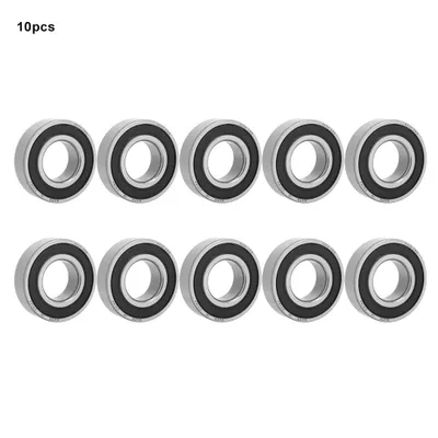 Immagine prodotto di 10 pezzi 6205-2RS cuscinetto a sfere con guarnizione in gomma su entrambi i lati 25x52x15mm