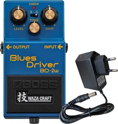 Produktbild von Boss BD-2W Blues Driver Waza Craft mit Netzteil