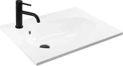 Produktbild von Rea Einbauwaschbecken Selena 60 Rectangle White